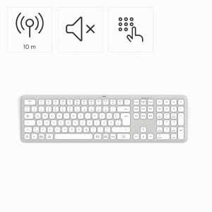 Tastatura wireless Hama WK-550, Bluetooth, QWERTZ, alba - Img 2