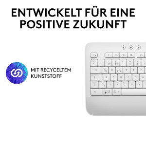 Tastatura wireless Logitech Signature K650 cu suport pentru palme, ergonomica, compatibila multi-platforma - Img 5