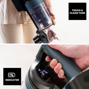 Taurus Homeland Ultimate HVCA7295B, Aspirator pentru matura, plastic metalic, 150 W | Digital - Img 4