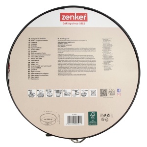 Tava cu perete detasabil Zenker 28 cm, antiaderenta, inoxidabila, made in Germany - Img 6