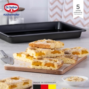 Tava de copt Dr. Oetker, 42 x 29 x 4 cm, otel inoxidabil, antiaderenta - Img 2
