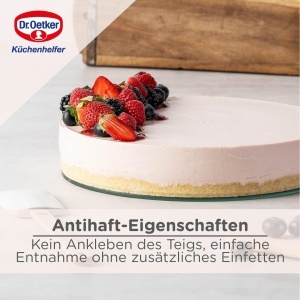 Tava de copt Dr. Oetker Classic cu fund de sticla 26 cm, rezistenta la zgarieturi, antiaderenta - Img 4