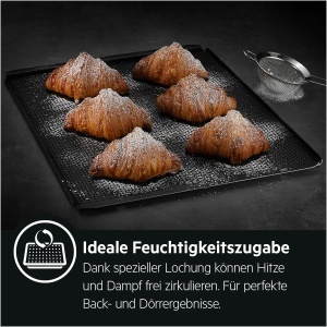 Tava de copt perforata AEG COTE2CBAKE, antiaderenta, ceramica, 46.3 x 38.5 x 1.1 cm - Img 5