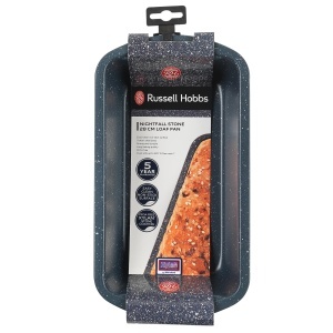 Tava de copt Russell Hobbs COMBO-5443, 28cm, antiaderenta, design marmorat albastru - Img 5