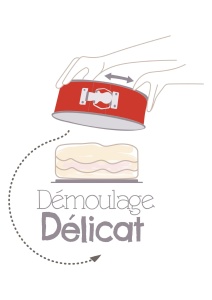 Tava de copt Tefal Delibake, 30 cm, otel, rosu - Img 5