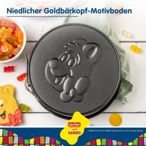Tava de copt Zenker cu design Haribo, 18 cm, antiaderenta, cu forma de Goldbar - Img 6