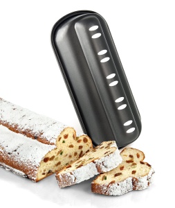 Tava de copt Zenker Stollen (31 x 7 x 15 cm) SEZON SPECIAL, hota Stollen cu acoperire antiaderenta, tava de copt pentru stollen (culoare: negru), cantitate: 1 bucata - Img 2