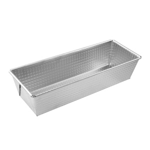 Tava de paine Zenker, tava de tort rege pentru paine si prajituri delicioase, tava de copt din tabla, potrivita pentru cuptoare electrice si pe gaz, (culoare: argintiu), cantitate: 1 bucata