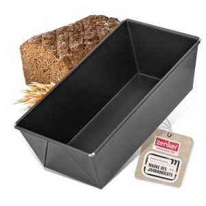 Tava pentru paine Zenker, model Black Metallic, 310x160x100 mm, antiaderenta