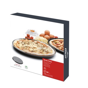 Tava pentru pizza Lacor 68824, 24 cm, aluminiu, produs european - Img 5