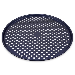 Tava pentru pizza Zyliss E980204, Carbonstahl, Antiaderenta, Albastru