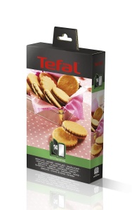 Tava pentru prajituri Tefal Snack Collection, 2 platouri, antiaderent