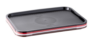 Tava servire APS Fast Food 41x305 cm Negru Bruchsicher si Spalare Automata - Img 4