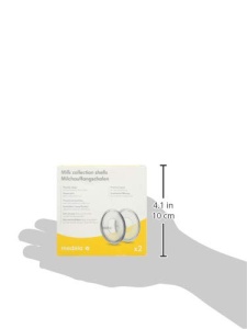 Tavi de picurare cu lapte din silicon Medela - Fara BPA - Design moale si flexibil pentru confort maxim - Pachet de 2 - Img 5