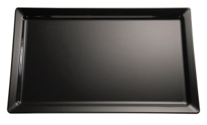Tavita APS 83592, 40 x 30 cm, Melamin, Negru