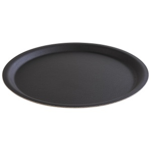 Tavita de servire APS 510, 32 cm, rutschfest, neagra