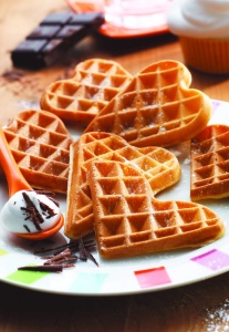 Tefal Herzwaffeleisen WM310D Aparat de Wafe Negru 1000W cu Reglare Temperatura - Img 8