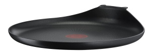 Tefal Ingenio L1461004 Tigaie pentru clatite, 27 cm, inductie, acoperire antiaderenta, stivuibila, poate fi spalata in masina de spalat vase, Easy Plus L1461004, negru - Img 4