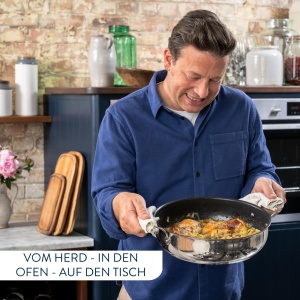 Tefal Jamie Oliver Cooks Classic E30690 Tigaie Servire 30 cm Antiaderenta Compatibila Inductie - Img 4