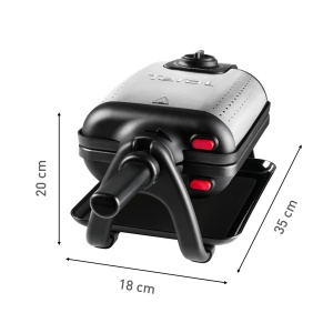 Tefal King Size WM756D Waffeleisen Dubla Placa Functie de Rotatie Antiaderent - Img 8