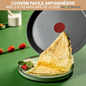 Tefal Renew C4253913 Tigaie Clatite 28 cm Inductie Antiaderenta Ceramica - Img 5