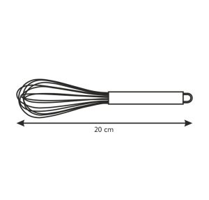 Tel de bucatarie DELICIA din inox, 20 cm, ideal pentru preparate calde si reci - Img 2