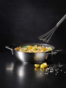 Tel Rosle Gourmetbesen 27 cm din inox 1810 maner ergonomic compatibil masina de spalat vase - Img 6