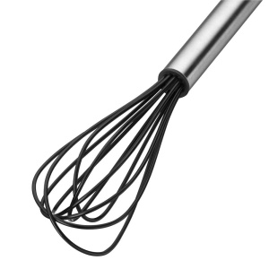 Tel WMF Profi Plus cu fire de silicon 20 cm, otel inoxidabil Cromargan mat, silicon, tel, tel, poate fi spalat in masina de spalat vase, rezistent la caldura pana la 200degC - Img 3