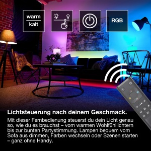 Telecomanda OSRAM SMART WIFI, reincarcabila USB-C, negru, IP20 - Img 5