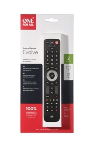 Telecomanda Universala One for All Evolve 2 pentru TV si Set Top Box, Control 2 Dispozitive - Img 2