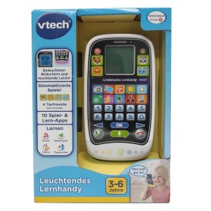 Telefon de jucarie VTech Leuchtendes Lernhandy pentru copii 3-6 ani, cu 12 activitati - Img 5