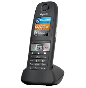 Telefon DECT Gigaset E630 - Robust, IP65, Vibratii, Negru
