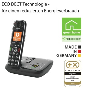 Telefon DECT Gigaset E720A, cu raspuns automat, Bluetooth, negru - Img 5