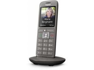 Telefon fara fir Gigaset CL660HX, design modern, culoare antracit, compatibil cu Fritzbox