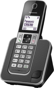 Telefon fara fir Panasonic KX-TGD310FRG Negru DECT