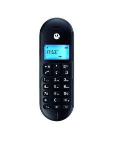 Telefon fix cordless Motorola T101 negru, design elegant, display iluminat - Img 7