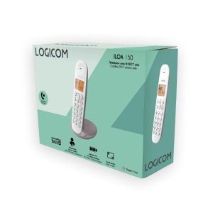 Telefon fix fara fir Logicom ILOA 150 Display 4 linii, Freisprech, Taupe - Img 7
