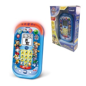 Telefon interactiv VTech PAW Patrol cu LED-uri pentru copii