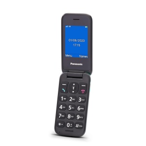 Telefon mobil seniori Panasonic KX-TU400EXC Mint SOS Notruftaste Display 24 inch - Img 2
