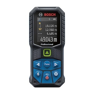 Telemetru laser profesional Bosch GLM 50-27 CG laser verde raza de actiune pana la 50 m robust IP65 transmisie de date Bluetooth 2 baterii AA bucla ge - Img 2