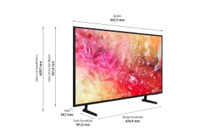Televizor Samsung Crystal UHD 4K DU7179 43 inchi, televizor cu PurColor, upscaling 4K, procesor Crystal 4K, Smart TV, GU43DU7179UXZG, model german [2024] - Img 4