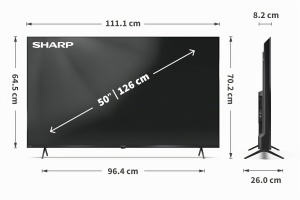 Televizor SHARP 50HL4365E, 50 UHD, HDR10, Negru - Img 10
