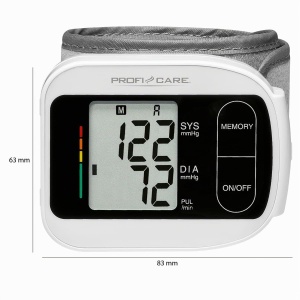 Tensiometru de incheietura Profi-Care PC-BMG 3018, automat, LCD, 1 buc - Img 8