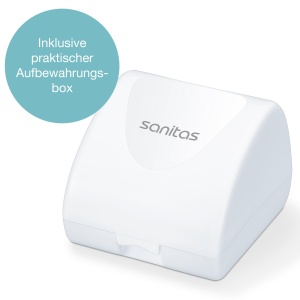 Tensiometru digital de incheietura Sanitas SBC 22, complet automat, detectare aritmii, 2x60 memorii - Img 6