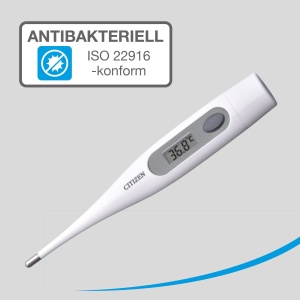 Termometru digital Citizen CTA303, antibacterian, rezistent la apa, cu alarma febra - Img 3