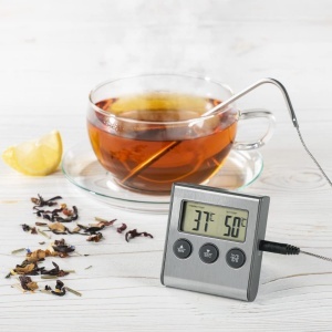 Termometru digital de bucatarie Xavax 2in1, cu sonda detasabila, timer si alarma, -10C pana la 250C - Img 5