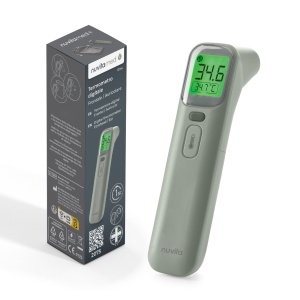 Termometru digital Nuvita 2075 pentru frunte si ureche, masurare rapida, 4 moduri