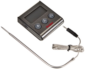 Termometru digital pentru carne Metaltex cu timer cablu 1m 3 metode de fixare