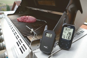 Termometru digital pentru gratar TFA Dostmann Twin 14.1511, 2 sonde, negru - Img 5