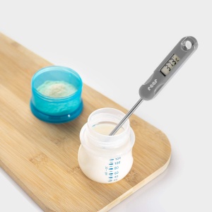 Termometru digital pentru sticle reer FoodTemp afisaj mare gri - Img 2